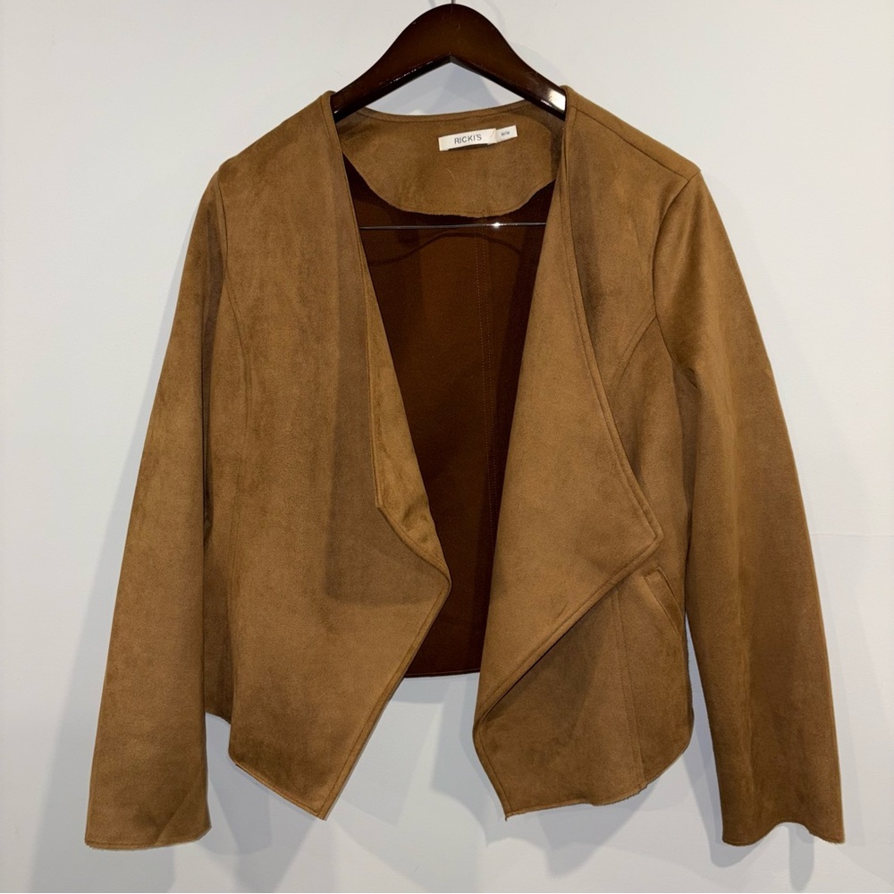 Brown Suede Women's Jacket